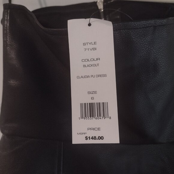 French connection leather dress - Picture 4 of 6